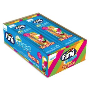 Regaliz Fini Tubes 12x15g Azedinho Twister