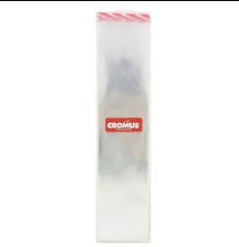 Saco Adesivado incolor com 100 Unidades 6x25 - Cromus