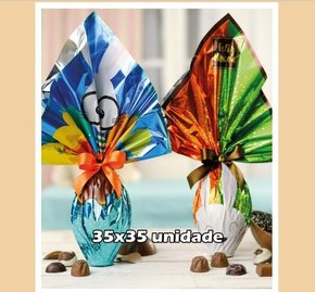 Saco Express para Ovo 35x35 - (PACOTE FECHADO COM 25 UNIDADES) - Cromus