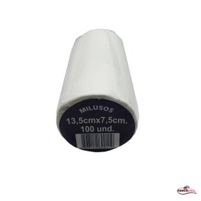 Saco para Cachorro Quente 13,5 x 7,5cm Rolo com 100un. – Milusos 