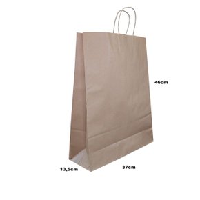 Sacola de Papel Kraft 37x13,5x46 – 10 unidades