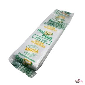 Saquinho Geladinho Gourmet 5x23cm Segplast C/1000 Un.