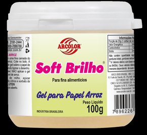 Soft Brilho para Papel de Arroz 100g Arcolor