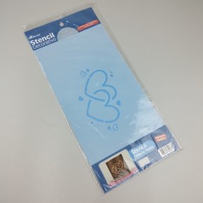 Stencil para Bolo – Coração Duplo - Bluestar