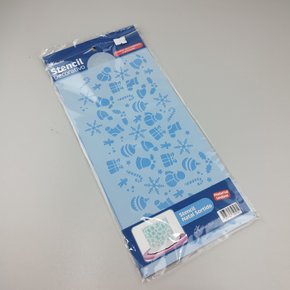 Stencil para Bolo – Natal Sortido - Bluestar