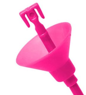 Suporte de balão Pink com 10 peças - Bsw