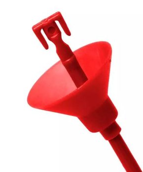 Suporte de balão Vermelho com 8 peças - Bsw