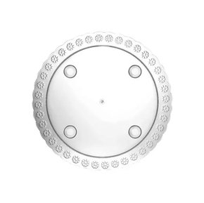 Tabuleiro Cristal Redondo 32cm – Três Triângulos