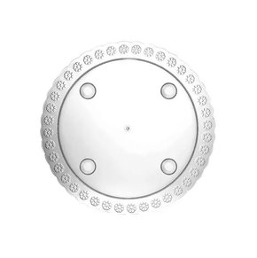 Tabuleiro Cristal Redondo 36cm – Três Triângulos