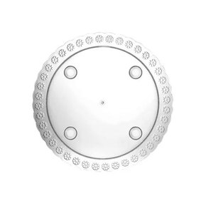 Tabuleiro Cristal Redondo 40cm – Três Triângulos