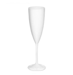 Taça de Champanhe Prime Branca 170ML - Neoplas