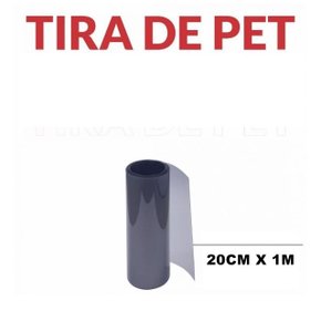 Tira de acetato PET 20cm x 1m - BWB