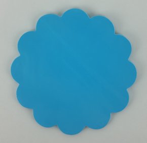 Toalha Poli Chapado Nº9 Azul Bebê C/100