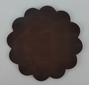 Toalha Poli Chapado Nº9 Marrom C/100