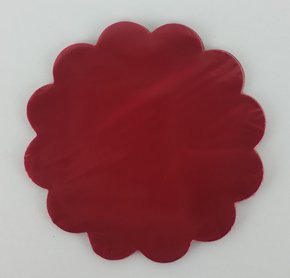 Toalha Poli Chapado Nº9 Vermelho C/100