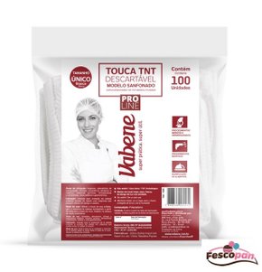 Touca TNT Sanfonada 100 unidades – Vabene