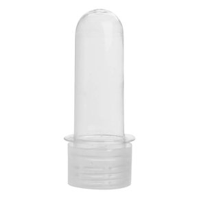 Tubete Mini 8cm com Tampa transparente - 10 unidade