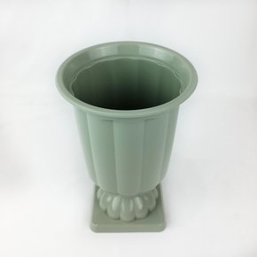 Vaso Grego Decorativo - Verde Eucalipto - 19x12,5 – Tasil