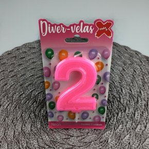 Vela Pink Neon N°2 –– 7,5cm – Make+