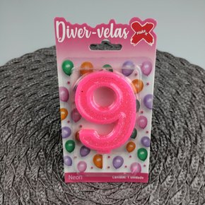 Vela Pink Neon N°9 –– 7,5cm – Make+