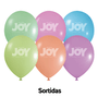 Balão 11 polegadas – 25 unidades – Sortido Neon – Joy