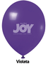 Balão 12 polegadas – 25 unidades – Violeta– Joy