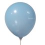 Balão de látex 14 polegadas Azul Claro - 12 unidades – Joy