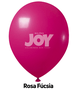 Balão de látex 14 polegadas Rosa Fucsia - 12 unidades – Joy