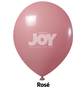 Balão de látex 14 polegadas Rose - 12 unidades – Joy