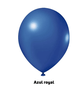 Balão de látex 5 polegadas Azul Royal - 50 unidades – Joy