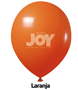 Balão de látex 5 polegadas Laranja - 50 unidades – Joy