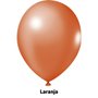Balão de látex 8 polegadas Laranja - 50 unidades – Joy