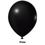 Balão de látex 8 polegadas Preto - 50 unidades – Joy