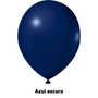 Balão de látex 9 polegadas Azul Escuro - 50 unidades – Joy