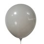 Balão de látex 9 polegadas Candy Cinza - 25 unidades – Joy