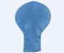 Balão de látex Big 25 polegadas Metálico Azul - unidade – Joy