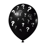 Balão de látex Big 25 polegadas Revelação Preto - unidade – Joy