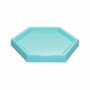 Bandeja Candy Sextavada Azul Ciano – Neoplas