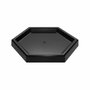 Bandeja Candy Sextavada Preta – Neoplas