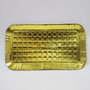 Bandeja Laminada Ouro Rocambole – 19cm x 33cm  