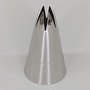 Bico de Confeitar Wilton nº 1M Pitanga Aberta - Inox - Grande