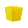 Cachepot Plástico Amarelo – Mirandinha Miniaturas