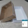 Caixa Branca com PVC ref.13B retangular 20X14X5 – unidade – CAC