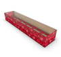 Caixa P/ 6 Doces - Corações Vermelho - Unidade
