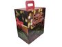 Caixa para cesta Natal Boas Festas com alça tamanho 35X29X19.