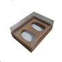 Caixa para Ovo de Colher Duplo 150g Dupla face – 10 unidades
