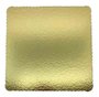 Cake Board Ouro Quadrado 24x24