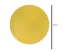 Cake Board Ouro Redondo 29,5cm