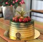 Cake Board para bolo Redondo 32cm Ouro - Ultrafest 