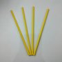 Canudo descartável de papel – Amarelo - 6mm – Make+